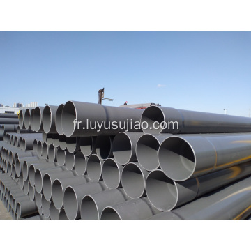 tuyau en PVC de grand diamètre pour l&#39;approvisionnement en eau